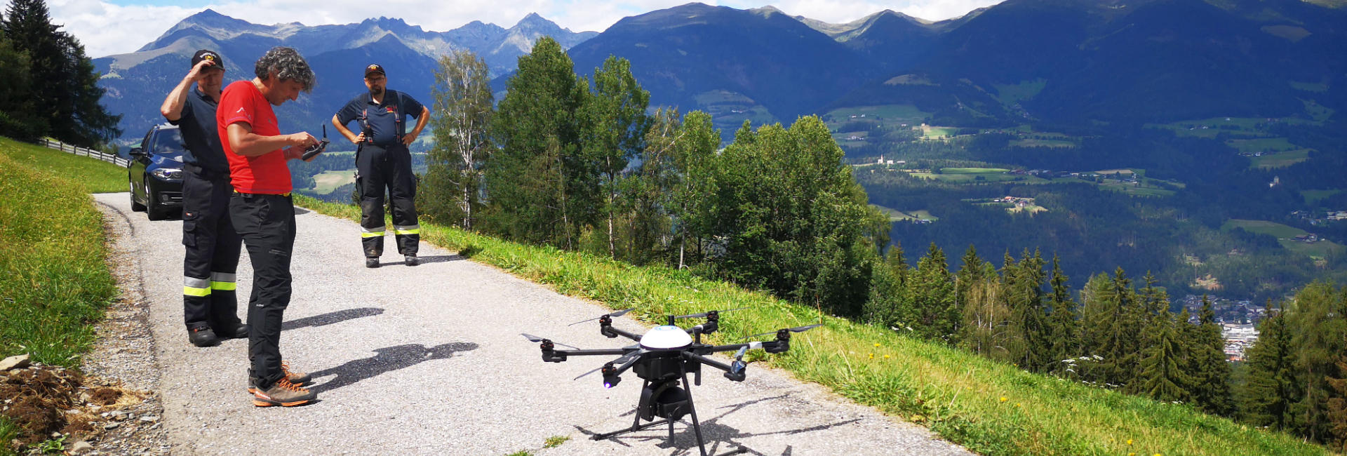 Schulung Drohne Hexakopter