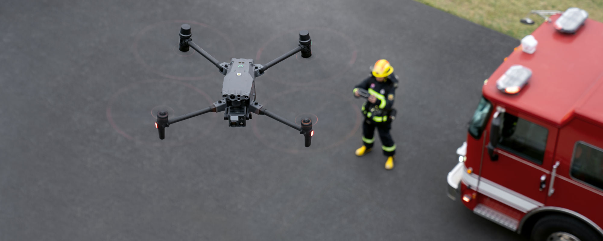 Feuerwehr Drohne