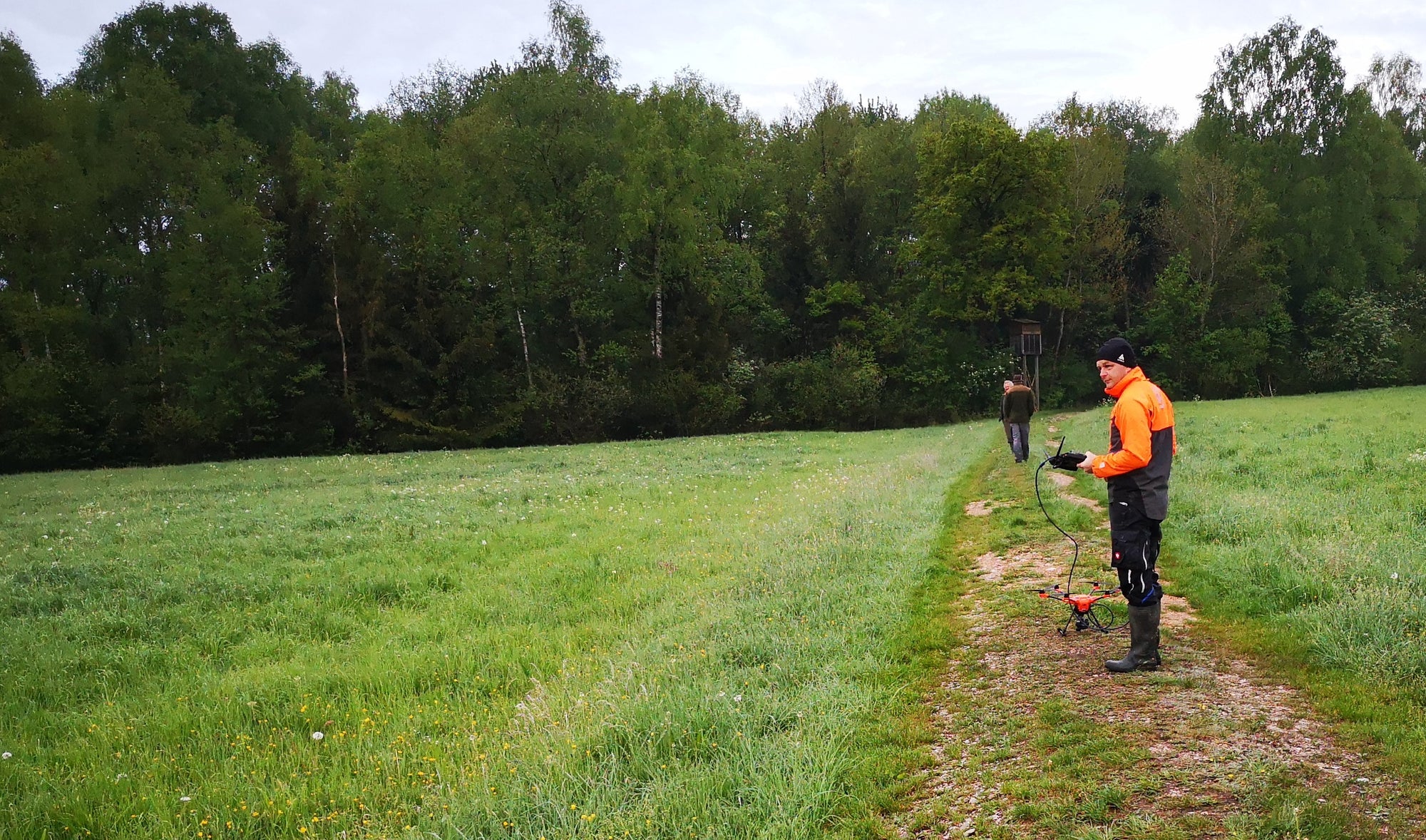 Rehkitzrettung Drohne