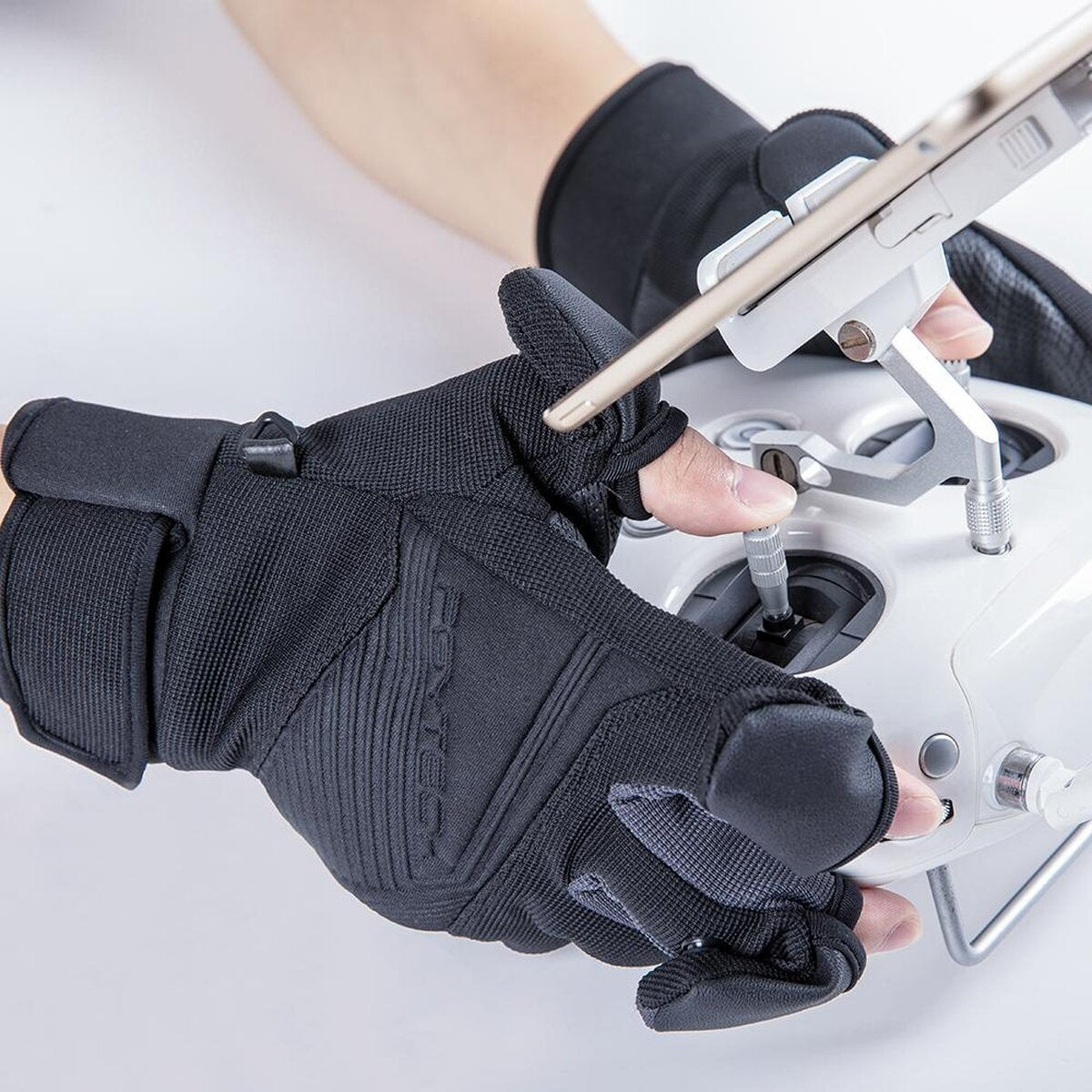 Fotografie Handschuhe mit Touch Sensorik