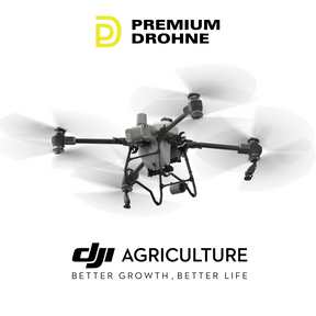 DJI Agras T50 gezeigt von unten nach links